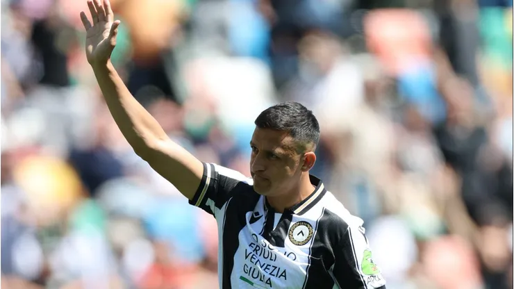 Alexis Sánchez vivió una emotiva jornada en Udinese.