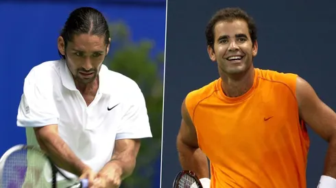 Marcelo Ríos y Pete Sampras.