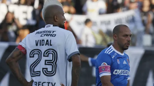 Vidal y Díaz viven sus últimas etapas como jugadores profesionales en Colo Colo y la U, respectivamente.
