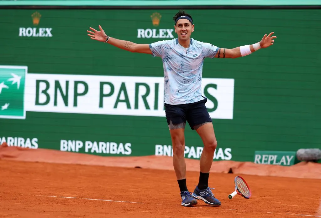 Alejandro Tabilo a segunda ronda. (Photo by Clive Brunskill/Getty Images)