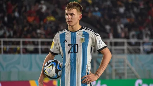 Mastantuono será llamado por Scaloni para jugar contra Chile