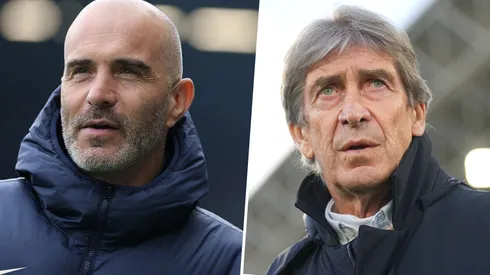 Enzo Maresca y Manuel Pellegrini.