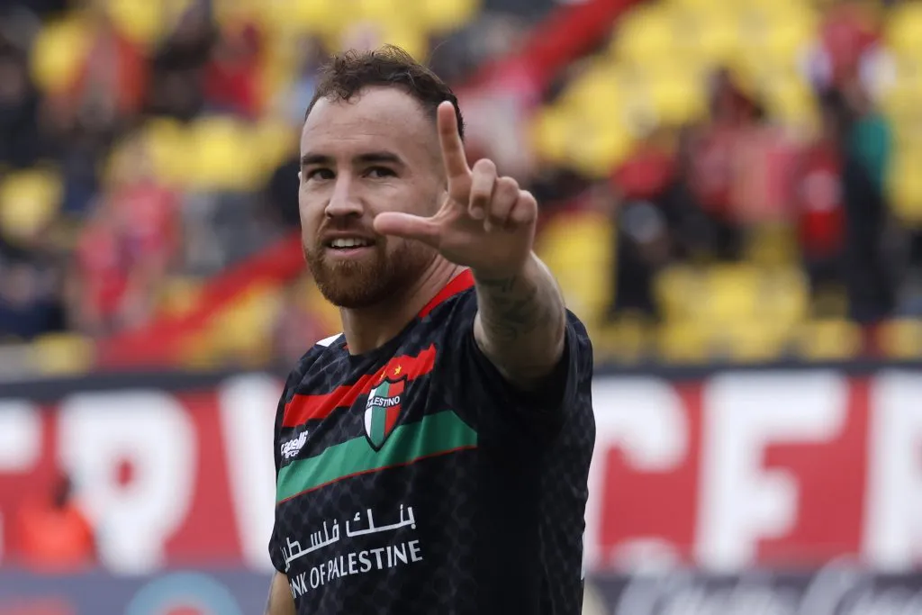 Palestino quiere cerrar con una victoria su paso a los playoffs de la Copa Sudamericana. Foto: Sebastian Cisternas/Photosport