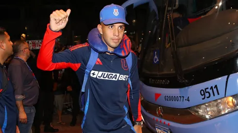 Rodrigo Contreras quiso acompañar a la U en Brasil.