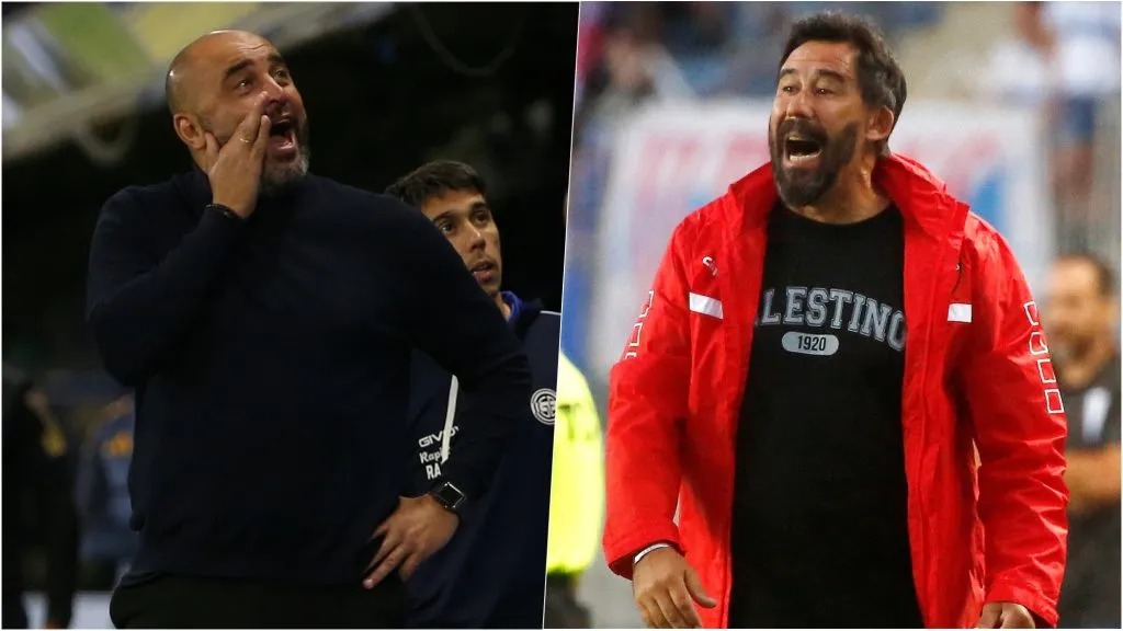 Marcelo Méndez y Pablo Sánchez son los dos nombres que pelean para tomar el puesto de Tiago Nunes en Universidad Católica. Foto: Getty Images/Photosport.