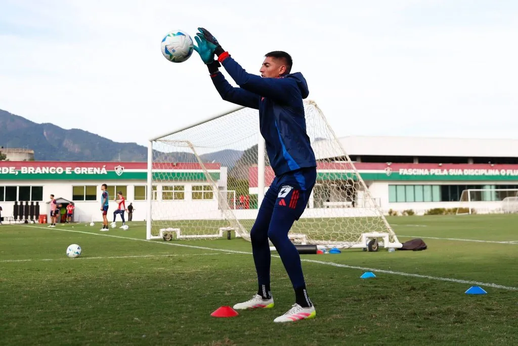 U de Chile tuvo su último entrenamiento en Brasil para la Copa Libertadores. Foto: U de Chile.