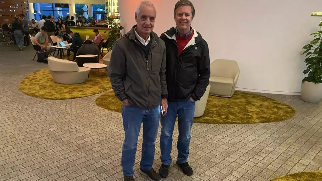 Sebastián Errázuriz y Juan Eduardo Edwards, los amigos de Pellegrini en Polonia (Foto: El Diario de Sevilla)