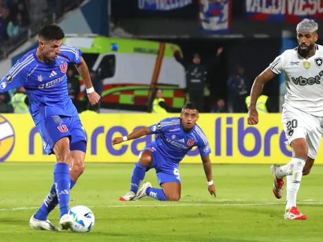 Horario y qué canal transmite U. de Chile vs. Botafogo