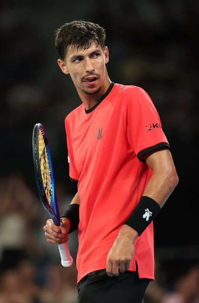 Alexei Popyrin en el Open de Australia 2025 (Getty Images).