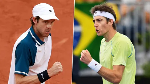 Nicolás Jarry y Marcelo Demoliner.