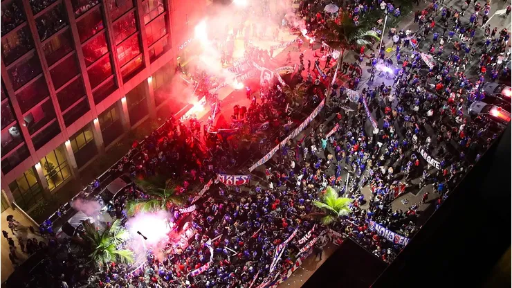 Son miles los azules que están en Río de Janeiro.