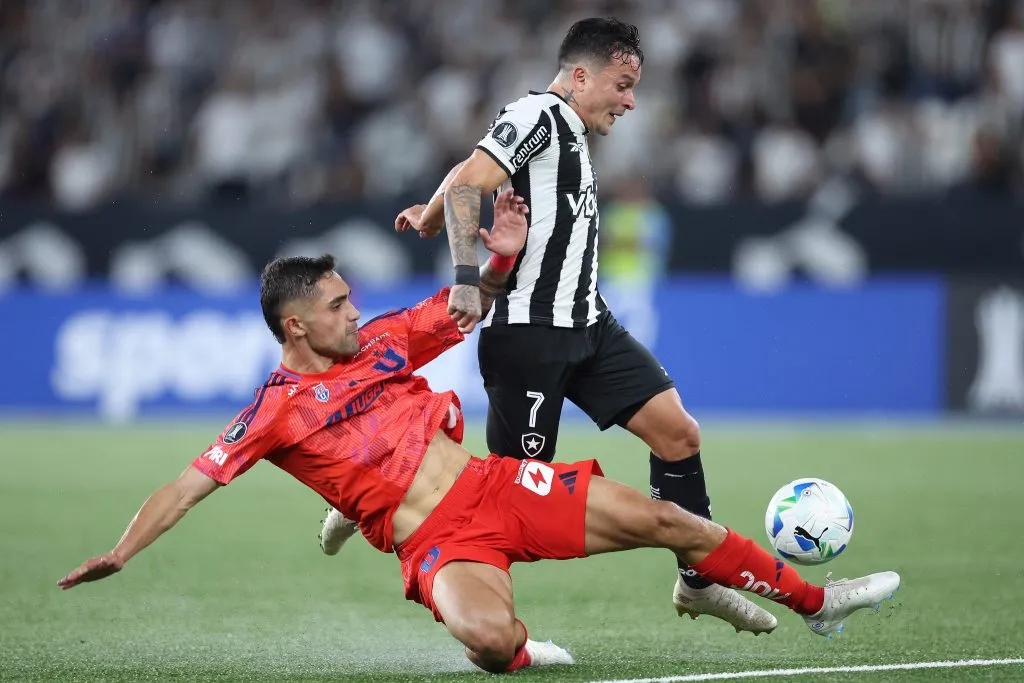 La U pagó caro el gol de Botafogo. Foto: Vítor Silva / Botafogo
