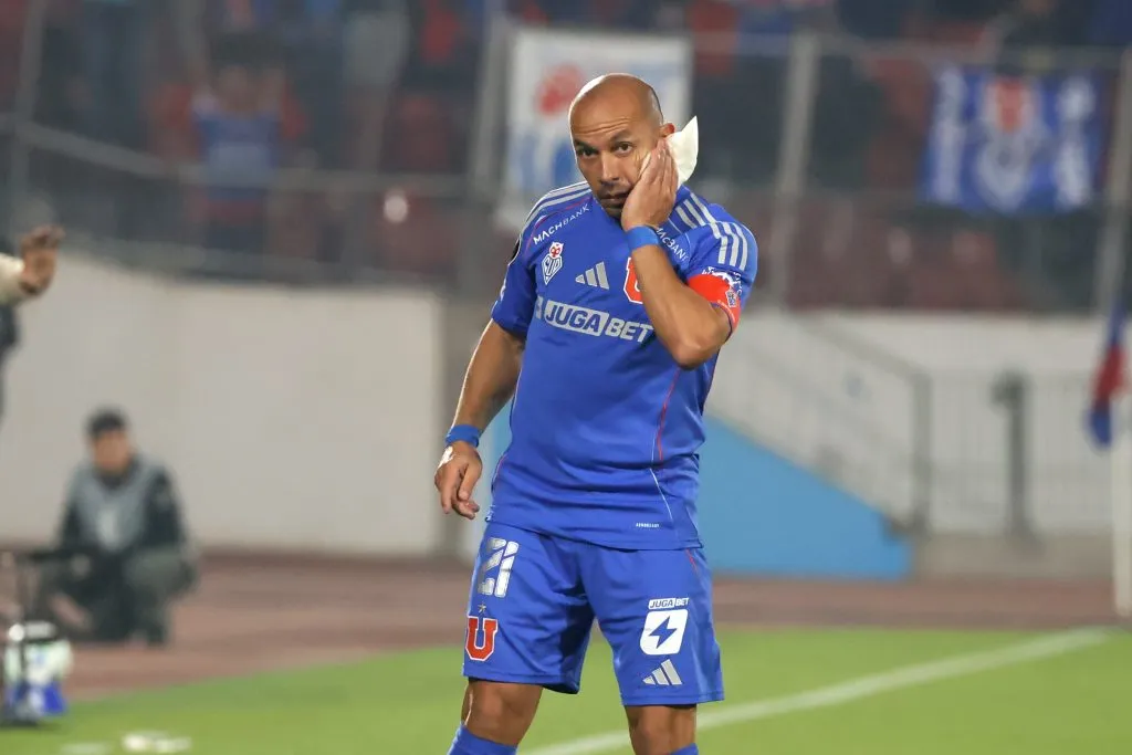 Marcelo Díaz el más criticado en la U. Foto: Jonnathan Oyarzun/Photosport