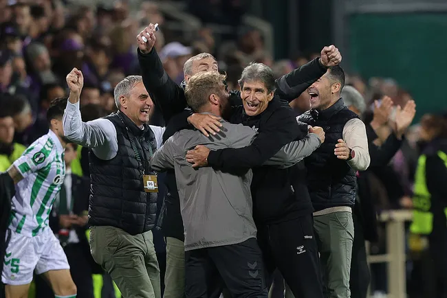 Será la primera final internacional en la historia de los Béticos, que son dirigidos por&nbsp;Manuel Pellegrini – Getty