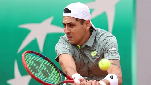 Alejandro Tabilo en la segunda ronda de Roland Garros.