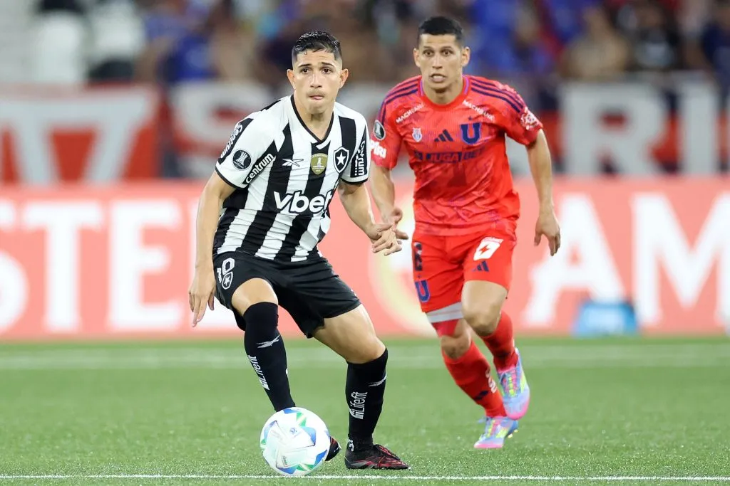 La U pagó cara la eliminación tras perder en Brasil. Foto: Vítor Silva / Botafogo.