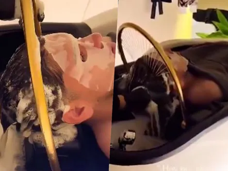 Masaje koreano: Carlos Palacios pasa las penas en exclusivo Spa