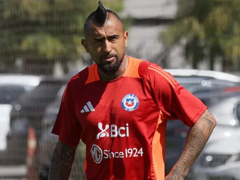 ¿Y Colo Colo? Vidal sorprende apareciendo en la práctica de Chile