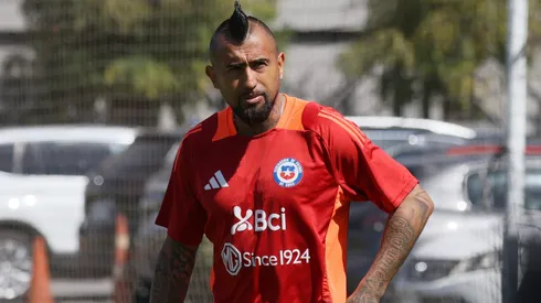 Arturo Vidal no estuvo con Colo Colo este miércoles y se fue a la selección chilena.
