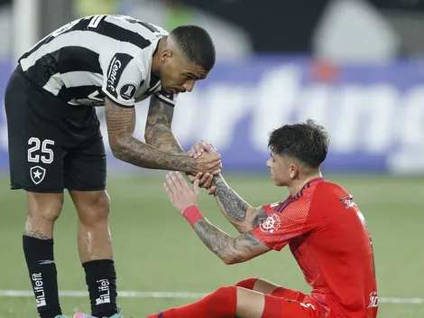 El jugador que pasaba piola de las críticas en la "U" hasta que le llegó un palo