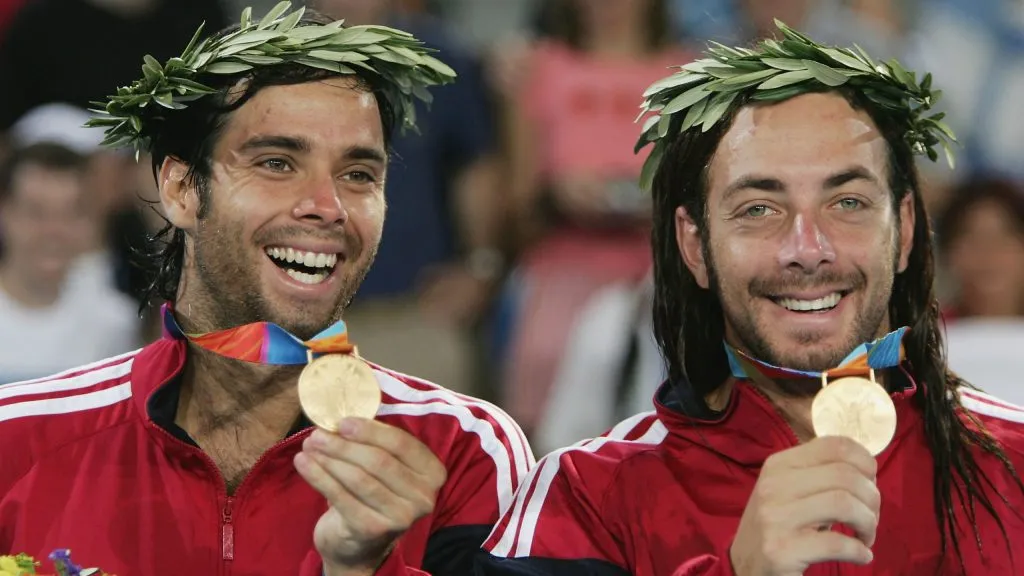Nicolás Massú y Fernando González promocionan los eventos que se jugarán en Chile.