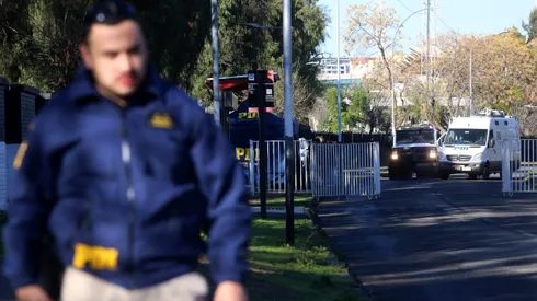 Se realizó la reconstitución de escena afuera del Monumental