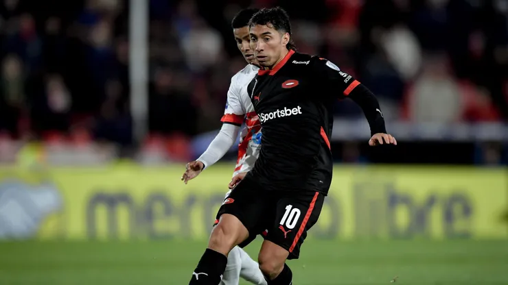 Luciano Cabral se gana el corazón de los hinchas de Independiente de Avellaneda.