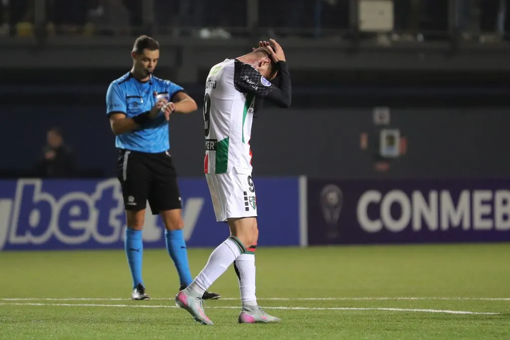 Palestino se inclinó ante Mushuc Runa. Foto: Felipe Zanca/Photosport