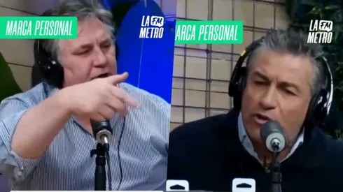 La eliminación de la U de Copa Libertadores generó un acalorado debate entre el exfutbolista y el comunicador nacional.