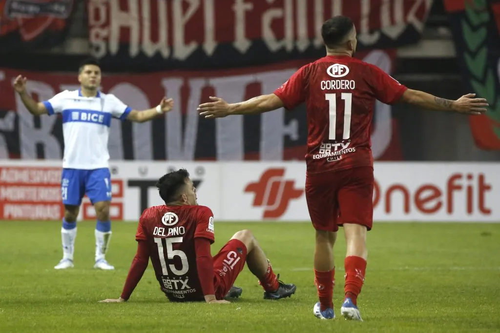 En la temporada 2022, Luis del Pino estuvo en Ñublense de Chillán. (Jonnathan Oyarzun/Photosport).
