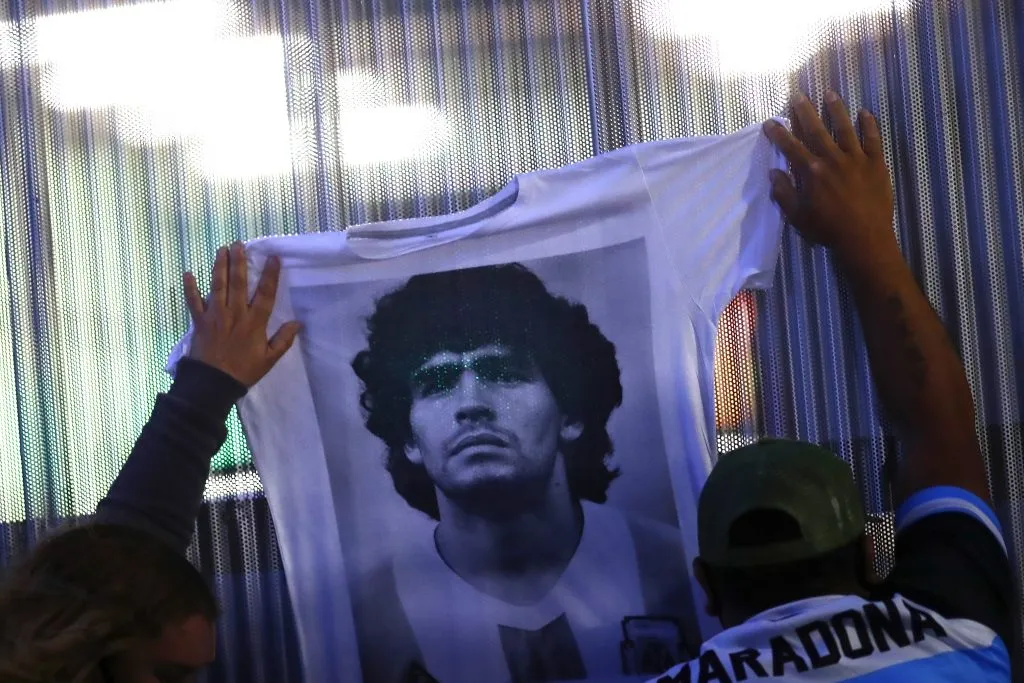 La muerte de Diego Armando Maradona es un dilema que buscaba resolver la justicia de Argentina, hasta ahora. Foto: Marcos Brindicci/Getty Images.