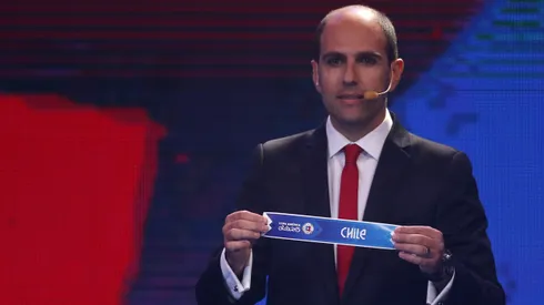Sergio Jadue en el sorteo de la Copa América 2015.