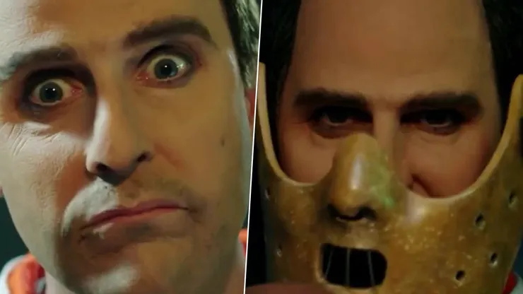 El comediante otra vez saca al baile a Sergio Jadue en hilarante imitación.