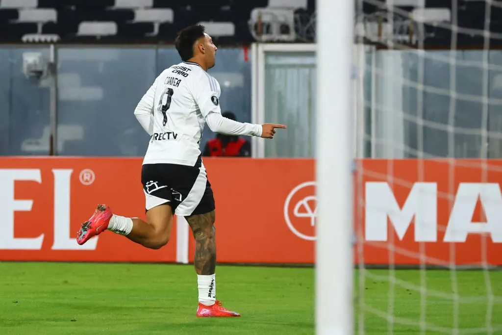 Javier Correa le anotó a Bucaramanga. Foto: Jonnathan Oyarzun/Photosport