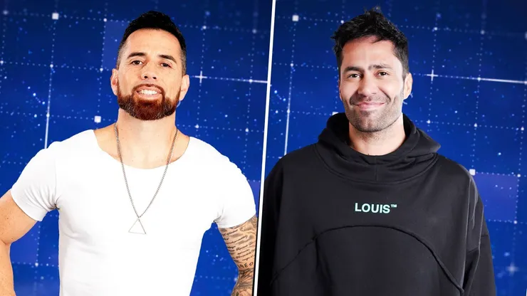 Daúd Gazale y Luis Jiménez están en el reality. de Canal 13.