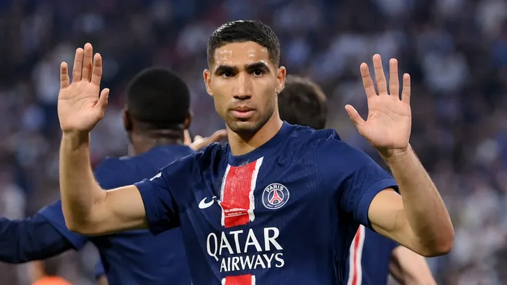 Hakimi anotó el gol triste de la Champions League al Inter de Milán.