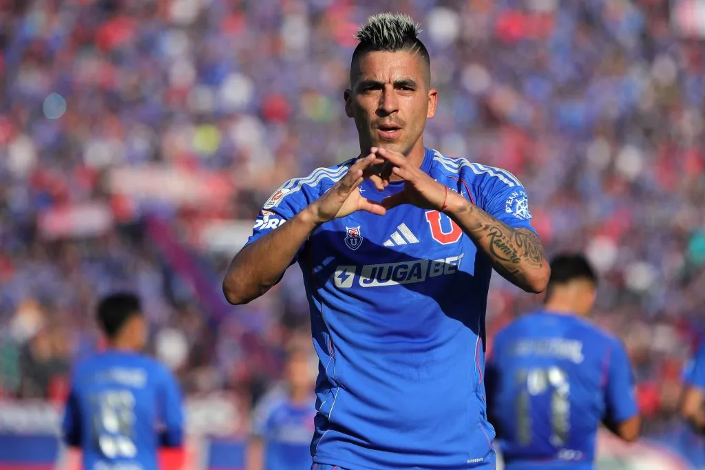 Los azules celebraron en el Nacional. Foto: Felipe Zanca/Photosport