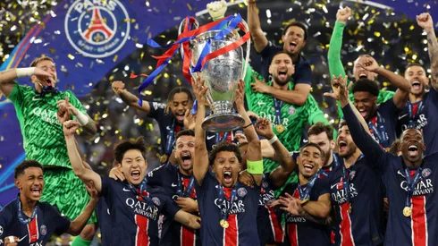 PSG campeón de la Champions League.