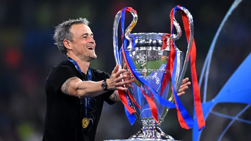 Luis Enrique y PSG festejaron ante Inter de Milán la Champions League. La primera para el cuadro francés.