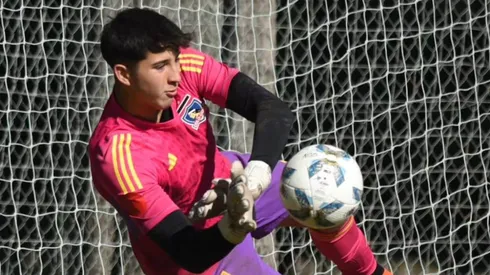 Maureira, el cuarto arquero de Colo Colo, que le dio minutos sub 21 al Cacique por estar en la selección.