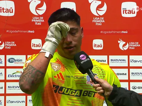 Lágrimas: Brayan Cortés se quiebra tras victoria de Colo Colo