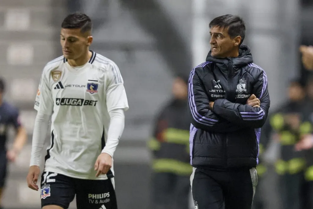Pablo Rochetti reprobó en la banca de Colo Colo | Photosport