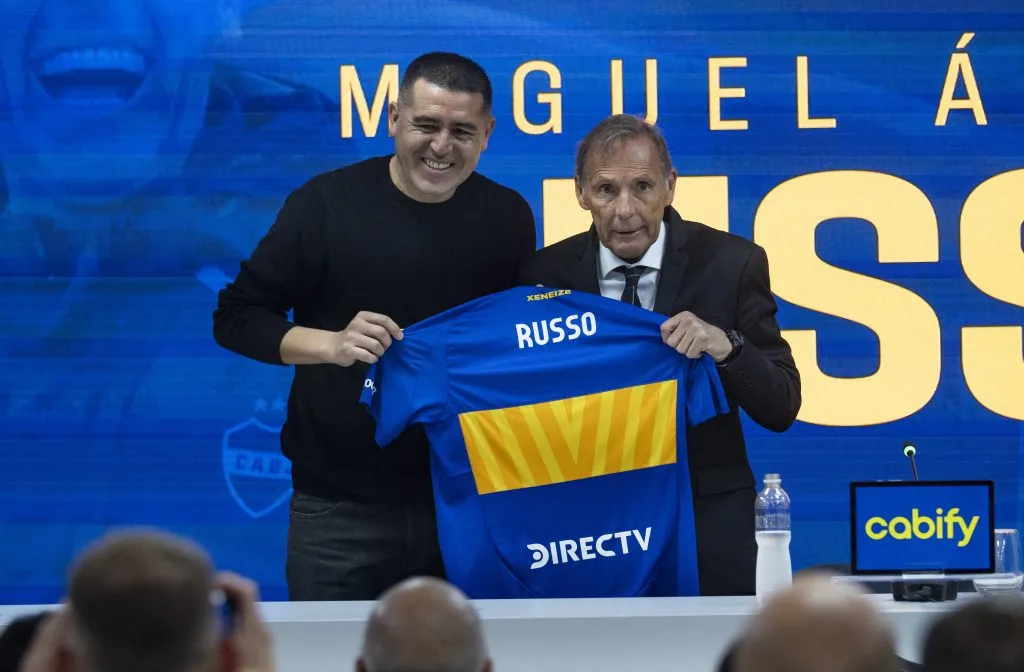 Miguel Ángel Russo fue oficializado como nuevo DT de Boca Juniors. Foto: Sebastián Rodeiro/Getty Images.