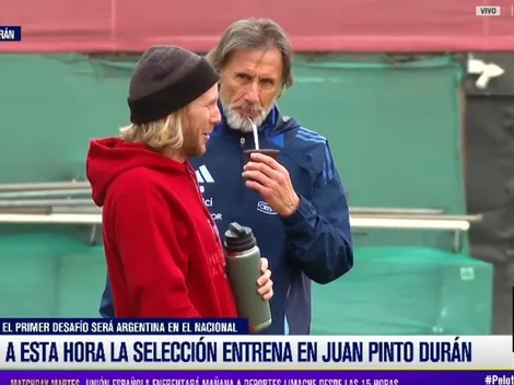 Nuevo look y en familia: la inesperada aparición de Gareca en semana clave