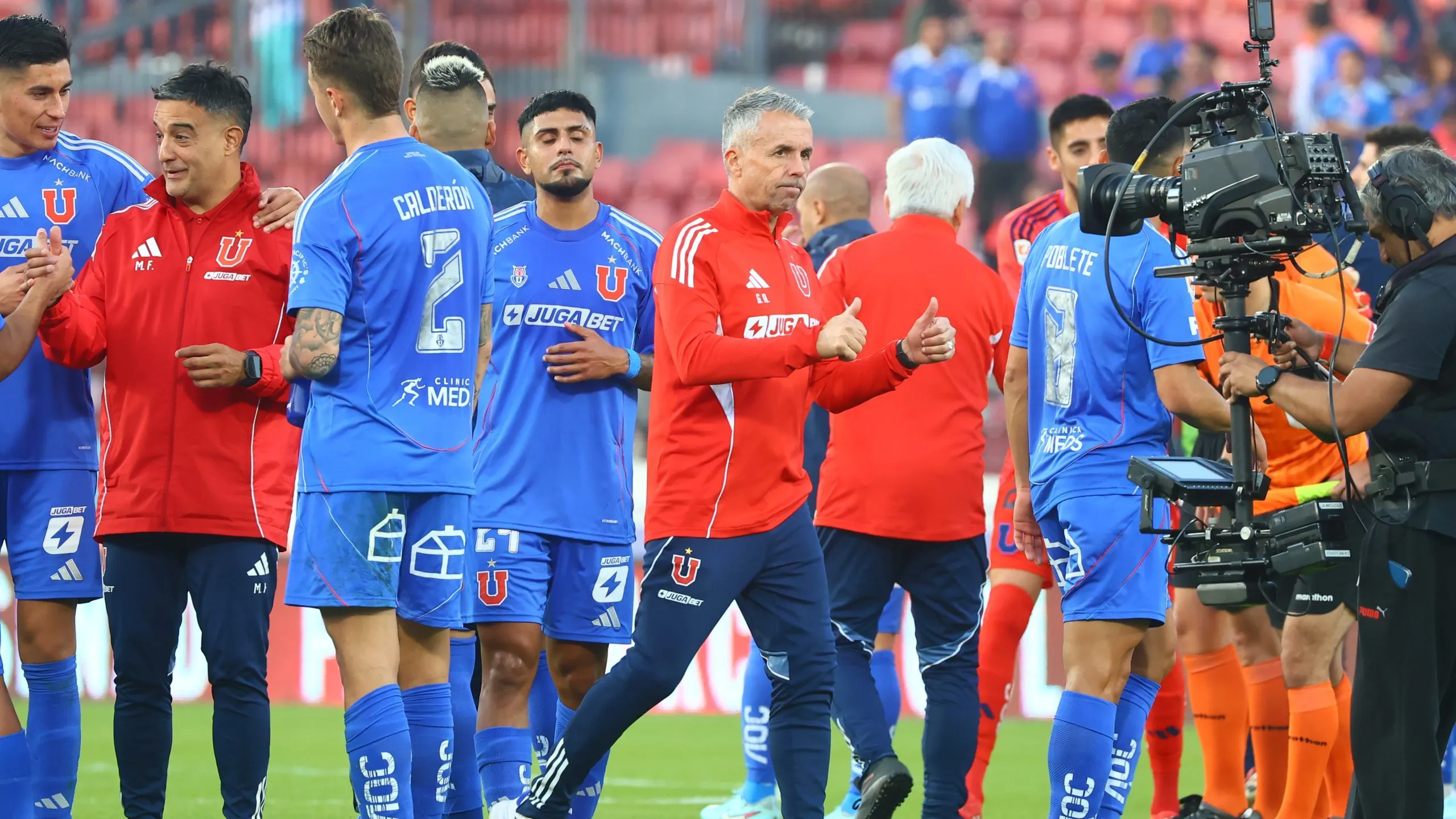 U de Chile enfrentará a Curicó Unido en Talcahuano. FOTO: Jonnathan Oyarzun/Photosport
