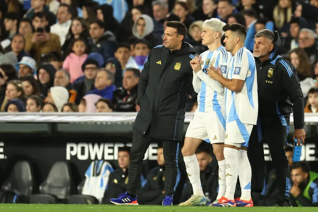 Lionel Scaloni tiene varias ausencias en Argentina. Foto: Alejandro Pagni/Photosport