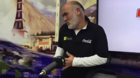 Jaime Raúl Valdovinos se quedó sin relatar el clásico que celebró el Pirata en el estadio La Portada.