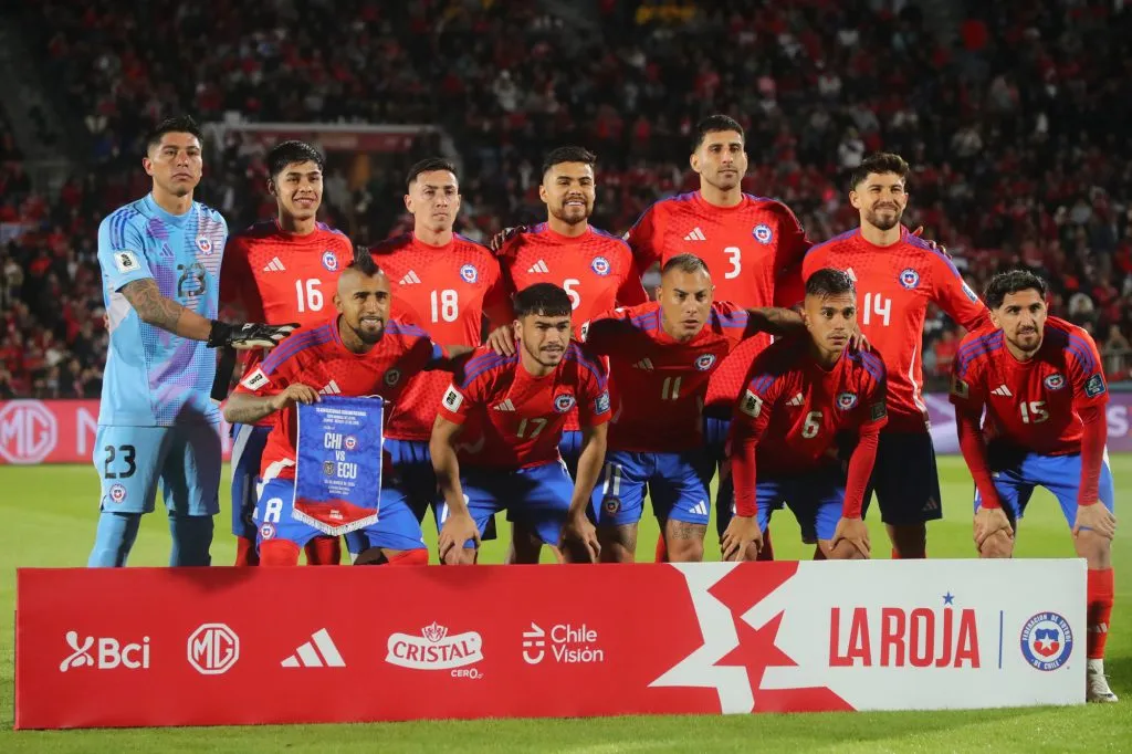 La última formación de Chile contra Ecuador: Garecas ya prepara el once ante Argentina.
