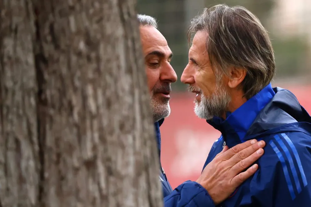 Ricardo Gareca y Pablo Milad… ¿cortados por la misma tijera? | Photosport