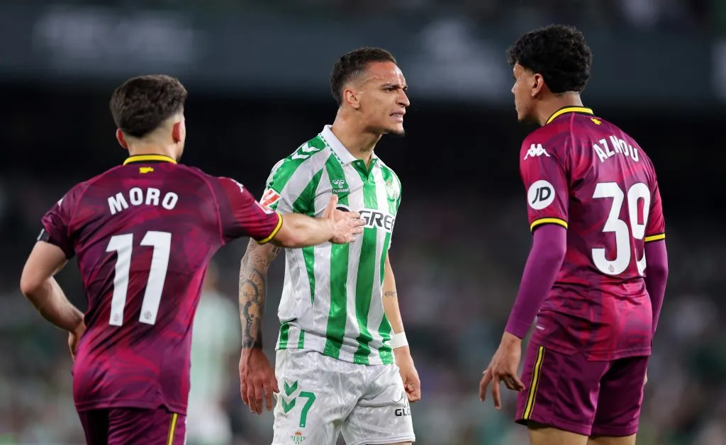 Antony ha sido un actor clave para el Betis en la última temporada de la mano de Manuel Pellegrini. Foto: Fran Santiago/Getty Images.